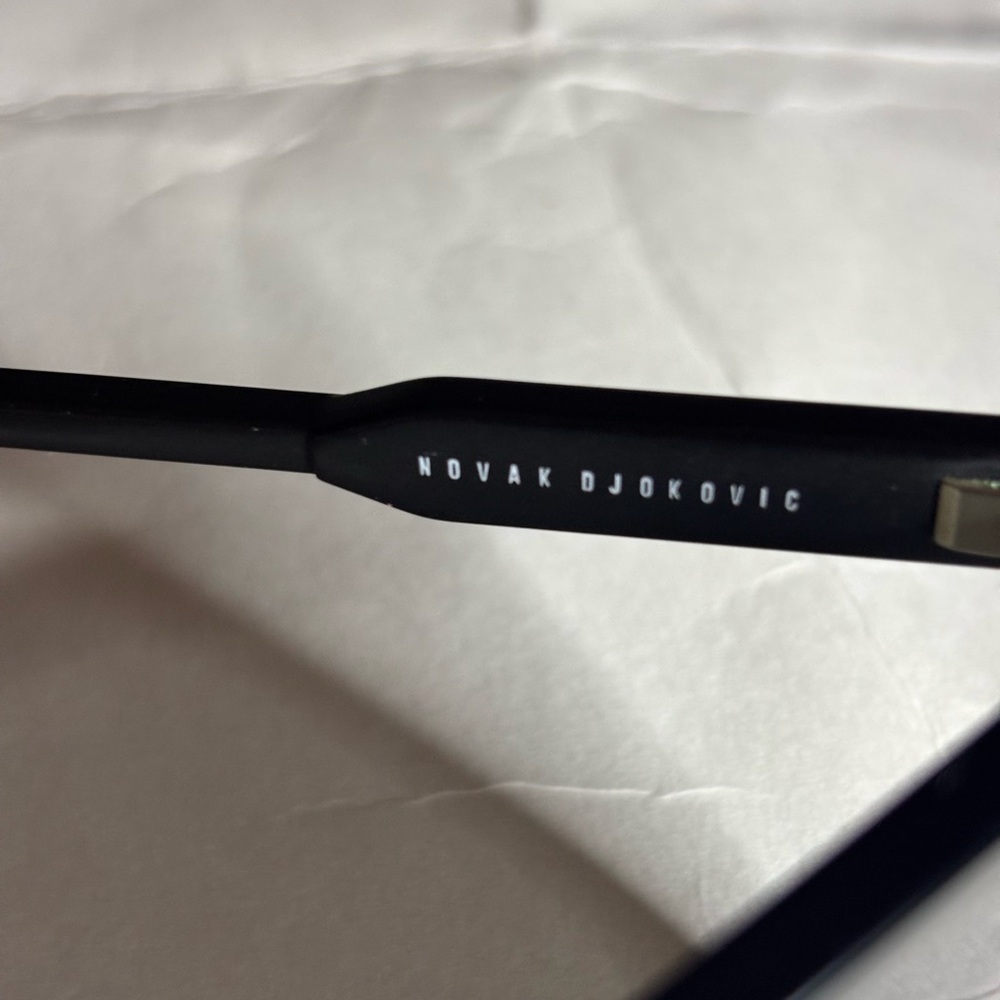 Lacoste Men's Polarized Matte Square Sunglasses, model L604SNDP Black - Picture 6 of 7